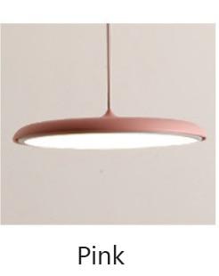 large round pendant light