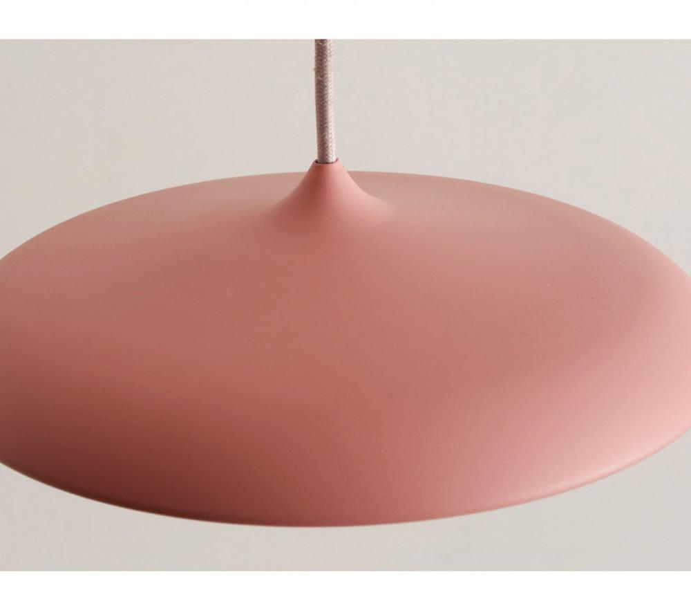 large round pendant light