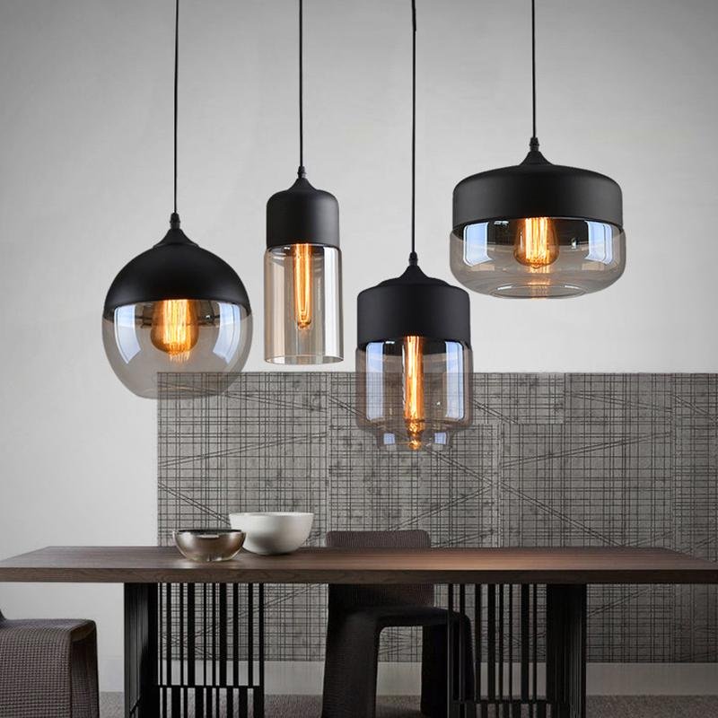 blown glass pendant lighting for dining room