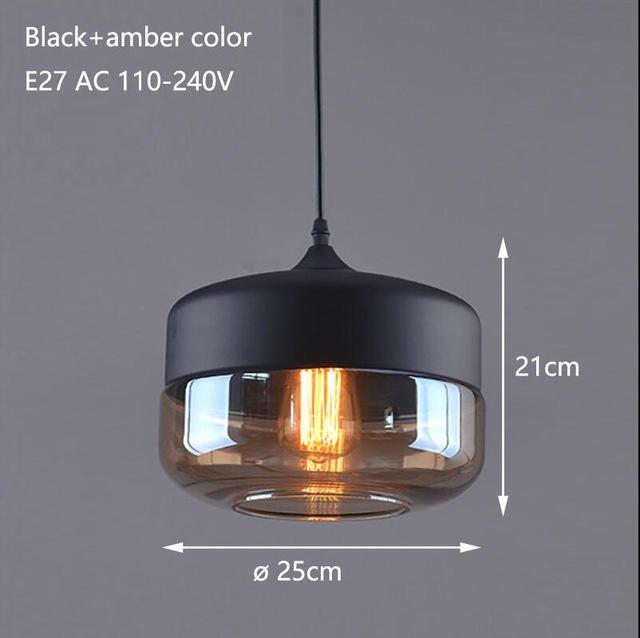 blown glass pendant lights