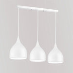 white pendant lights for kitchen island