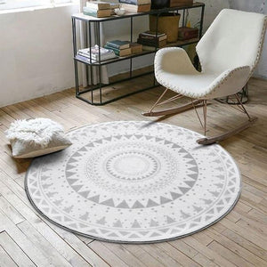 Modern Nordic Round Rug Lala Lamps Store