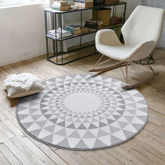 Modern Nordic Round Rug Lala Lamps Store