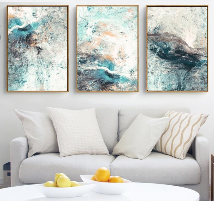 large abstract wall art