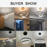 Unboxing Lux LED Ring Chandelier – Includes Mounting Kit & Remote Control