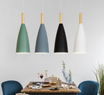 modern cone pendant light