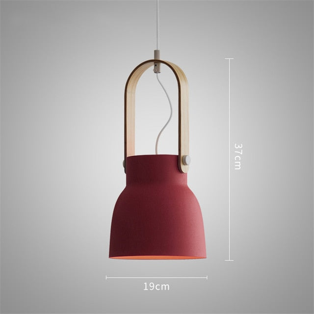 red nordic pendant light | Lighting homei