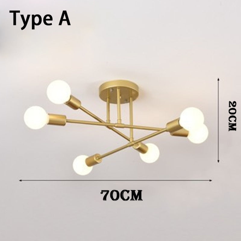 modern sputnik chandeliers