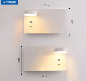 modern usb wall sconce