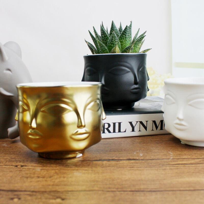 Monia - Modern Nordic Ceramic Planter Vases - Lala Lamps Store