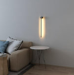 linen shade wall sconce