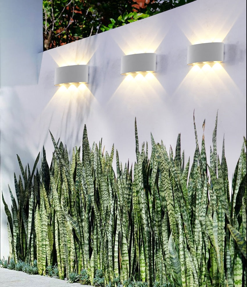 outdoor led lights for wall