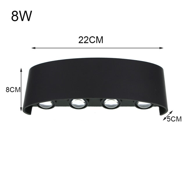 outdoor wall led lights