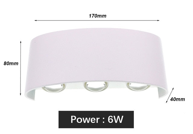 outdoor wall mounted led lights