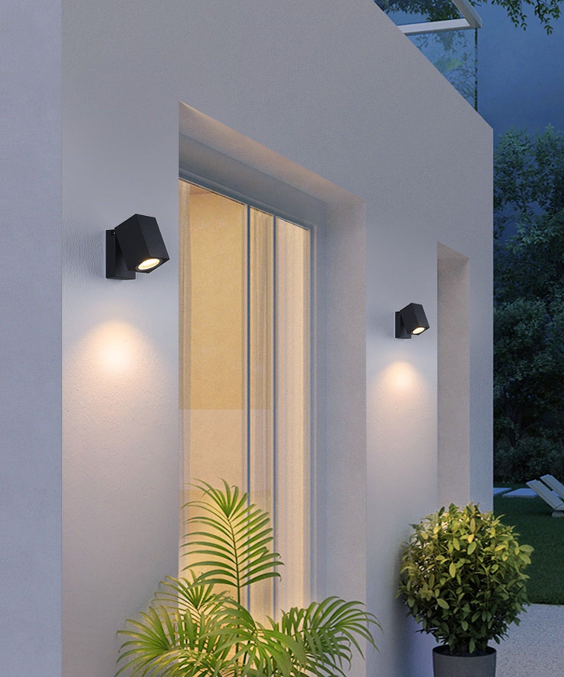 over garage door lighting