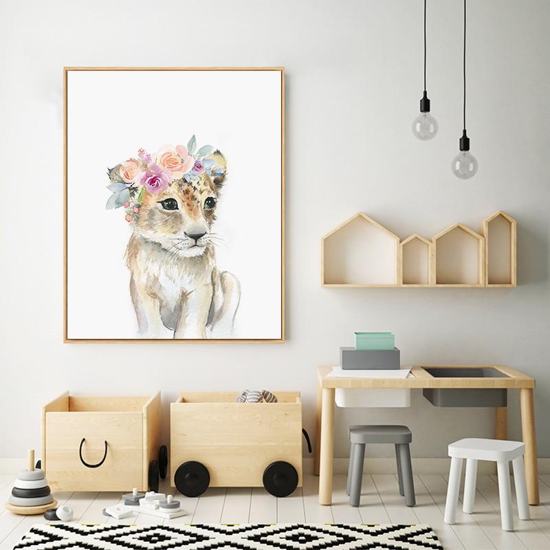 lion canvas prints