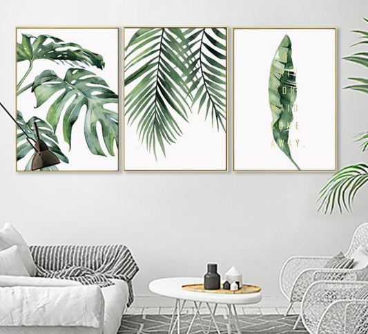 Tropical Plant Paintings