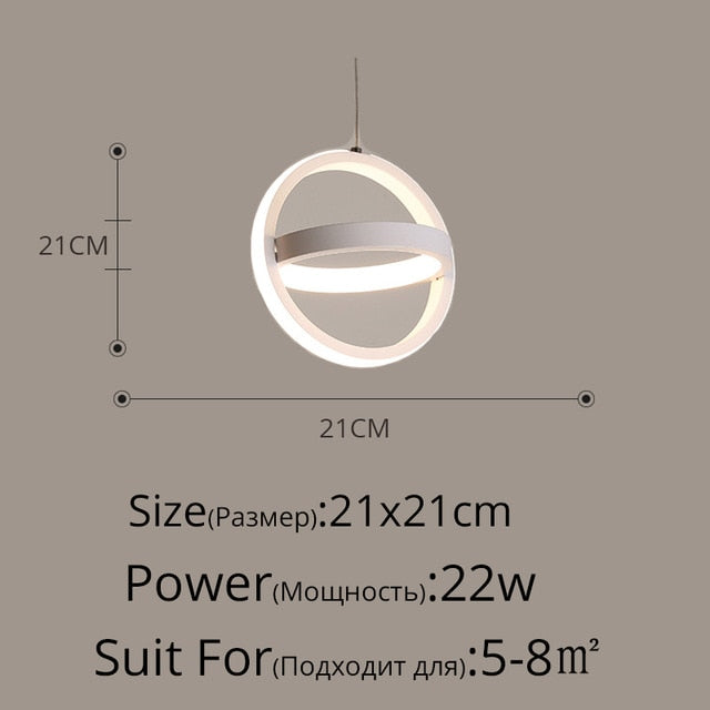 led ring ceiling light