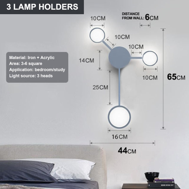 led wall mount light fixture