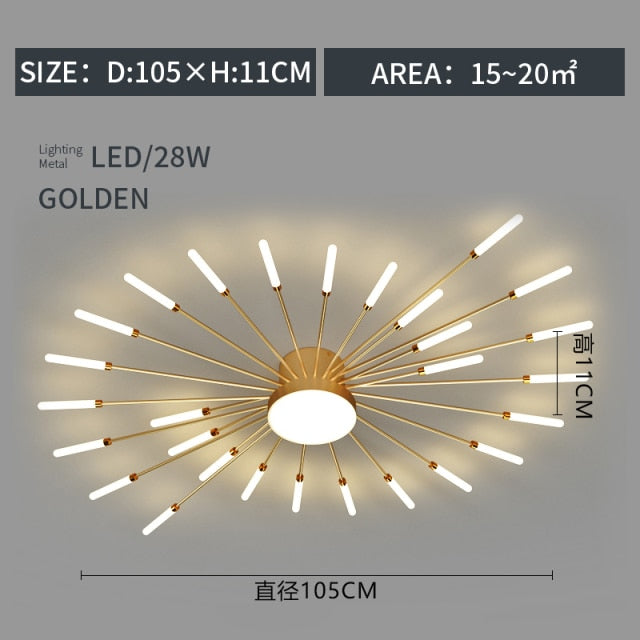 Lesus - Modern Firework Chandelier Lalla Lamps Store