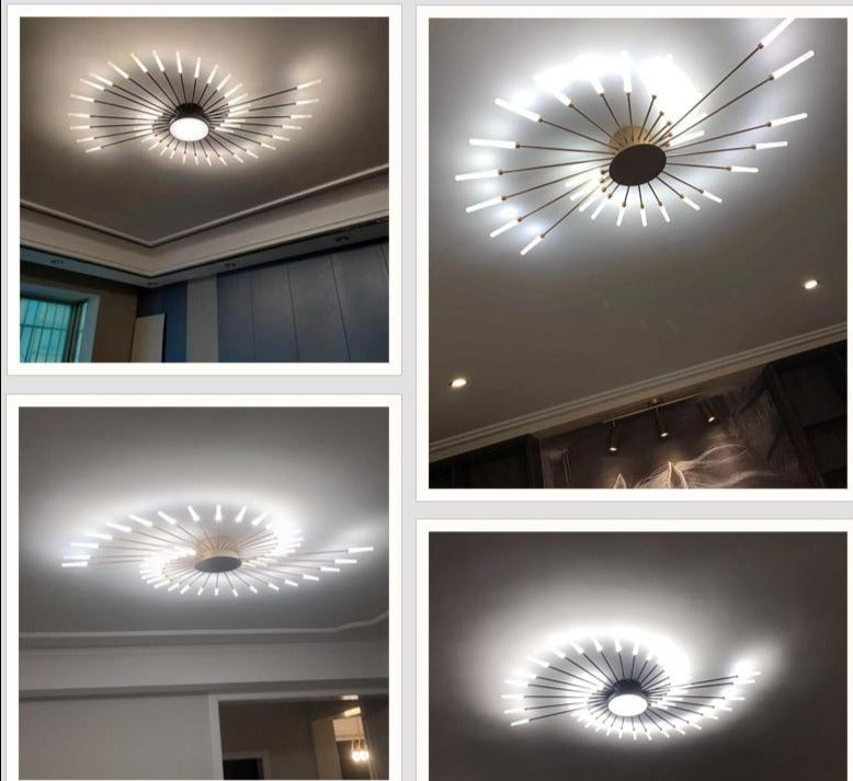 led modern chandelier