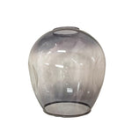 black glass globe pendant light