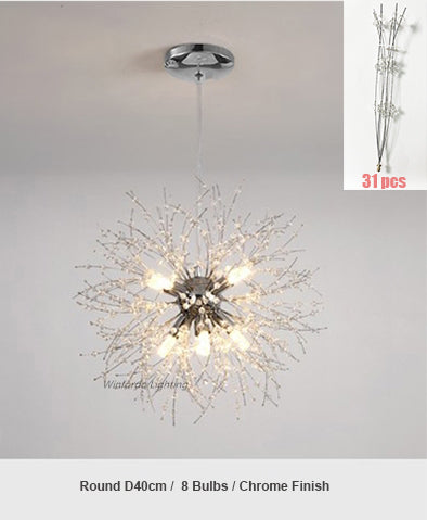 Gold Modern Chandelier Lighting Homei