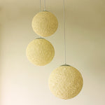 rattan flush mount