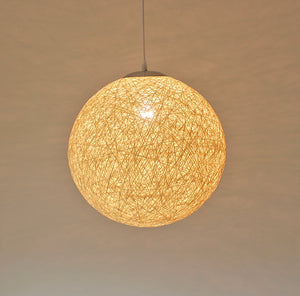 rattan pendant lighting