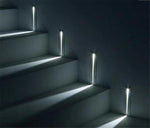 Modern recessed step lights for stairs
