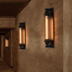 retro outdoor wall lights