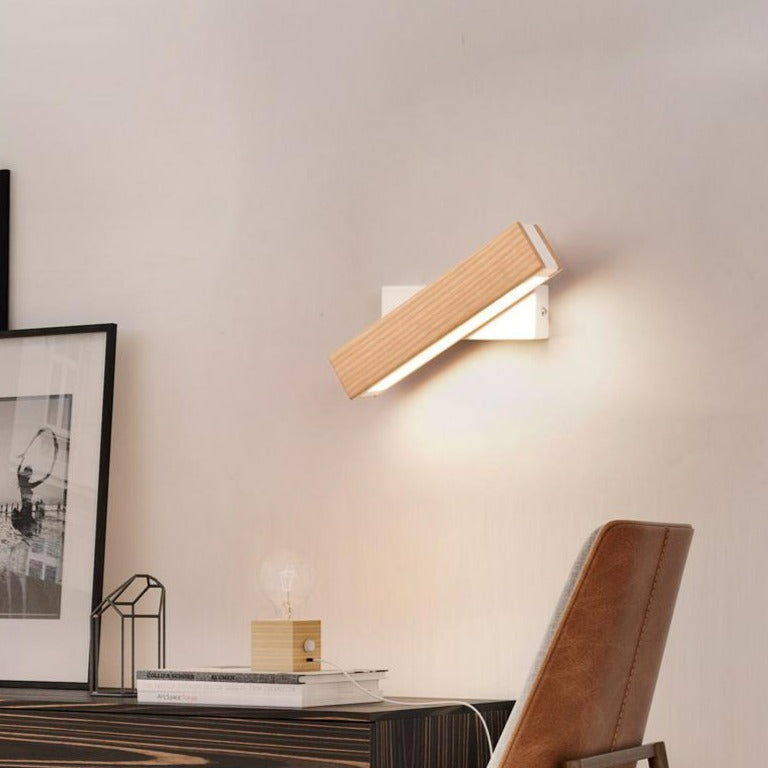 rotating led 360 lamp wall