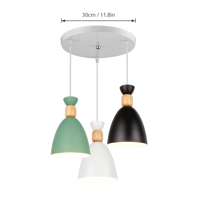 round 3 light pendant dining room ligh