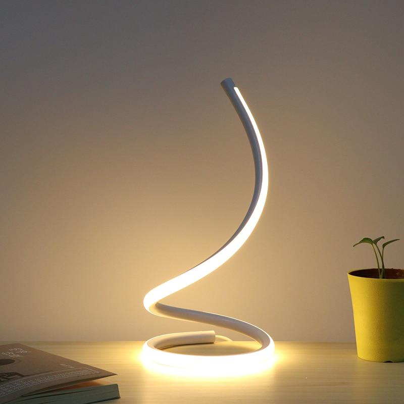 spiral lamp