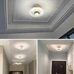 round semi flush ceiling lights