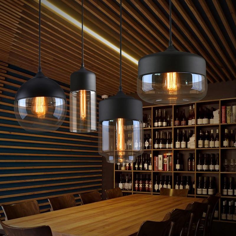 smoked black glass pendant lights