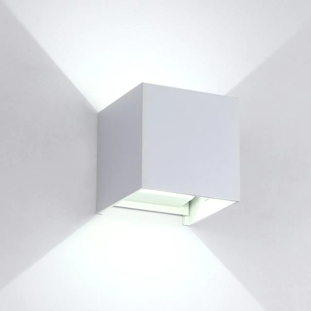 square wall lights