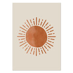 Sun and Moon Scene Boho Wall Art - Lala Lamps Store