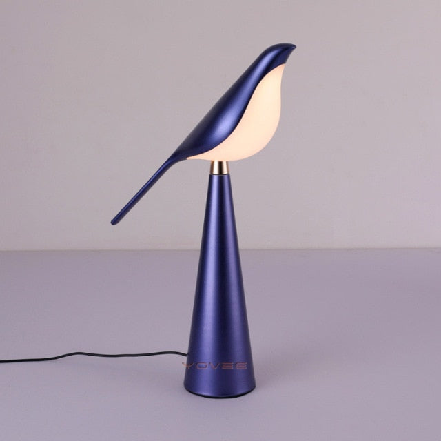 table lamps with birds