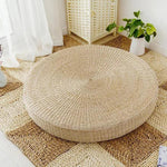 Tatami - Natural Straw Floor Cushion Lala Lamps Store