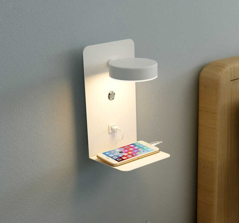 usb wall light