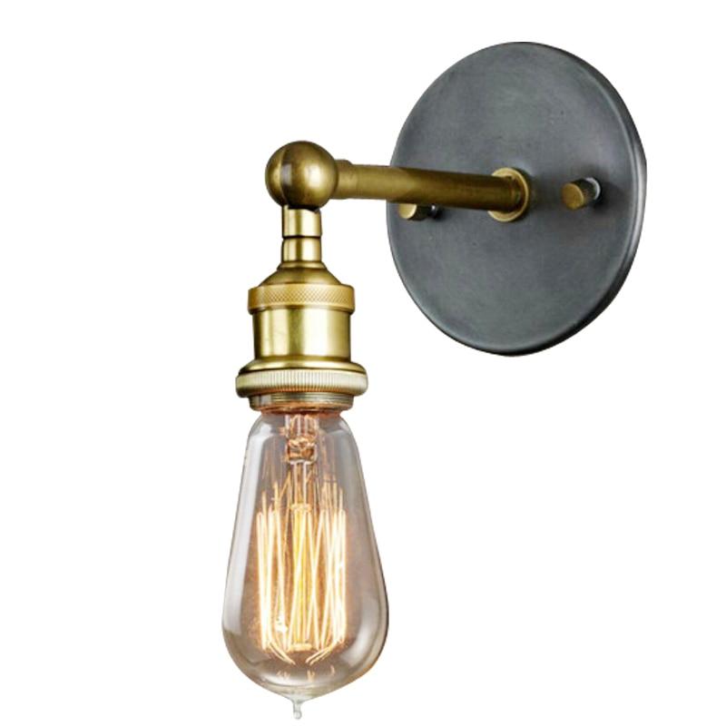 warm brass finish wall sconce​