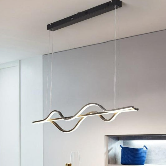 wave light fixture