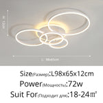 white led ring ceiing light