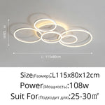Neo white ring ceiling light