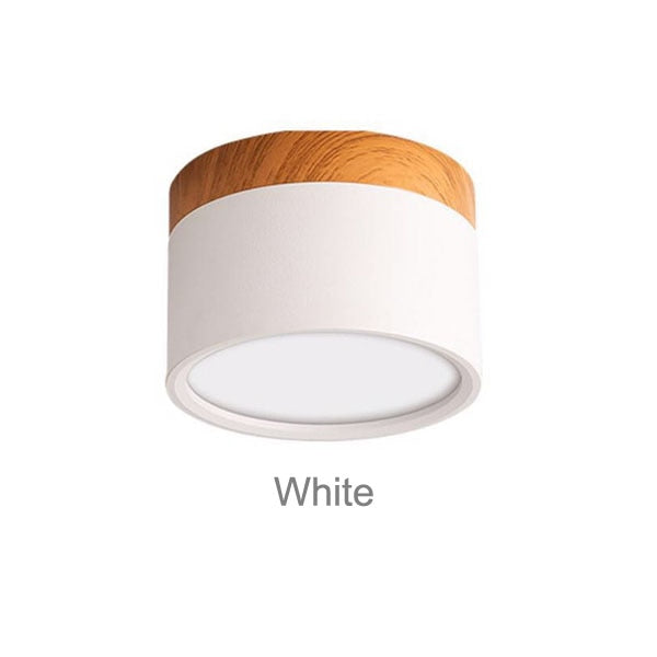 white wood LED downlight