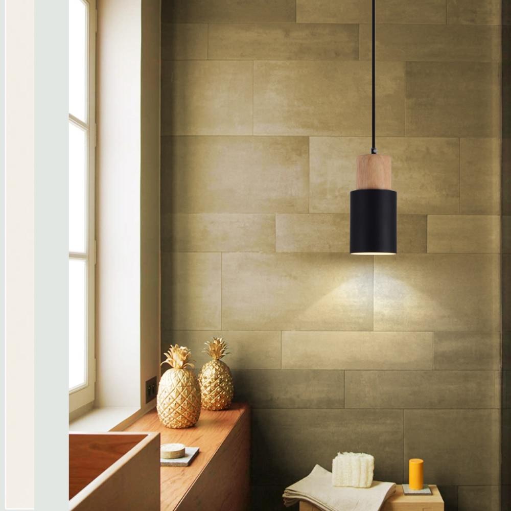  wood pendant light for kitchen