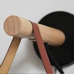 decorative wood wall sconces with Nordic style