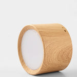 wooden flush ceiling light